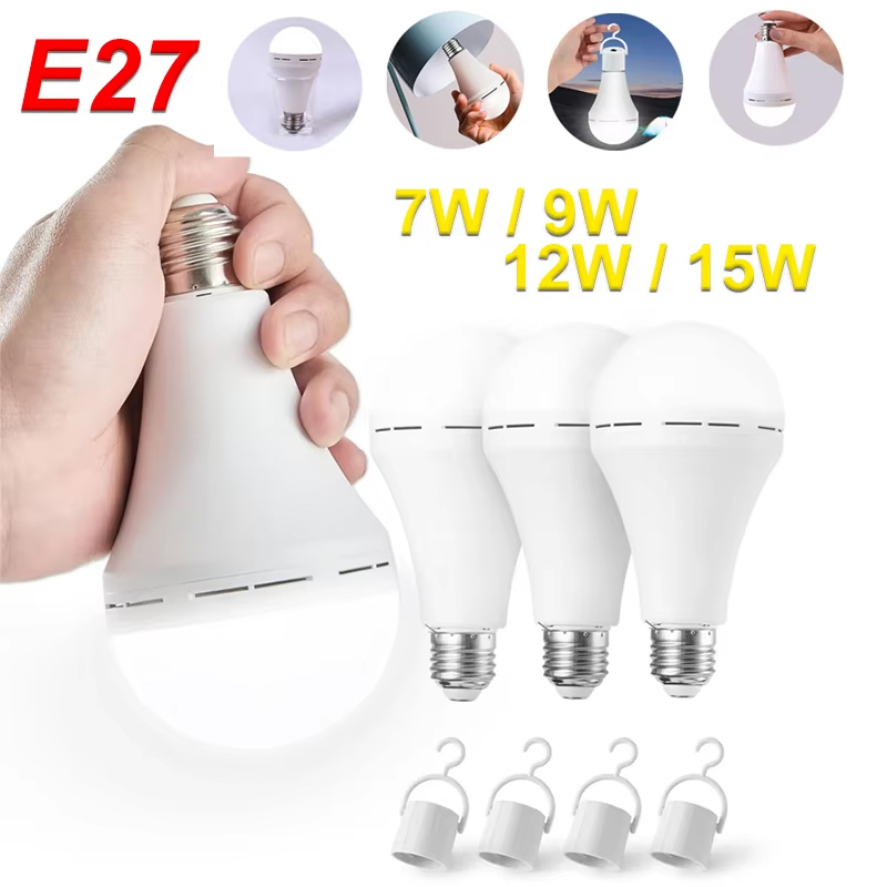 Power Outage Light - Bombilla LED de Emergencia Recargable E27