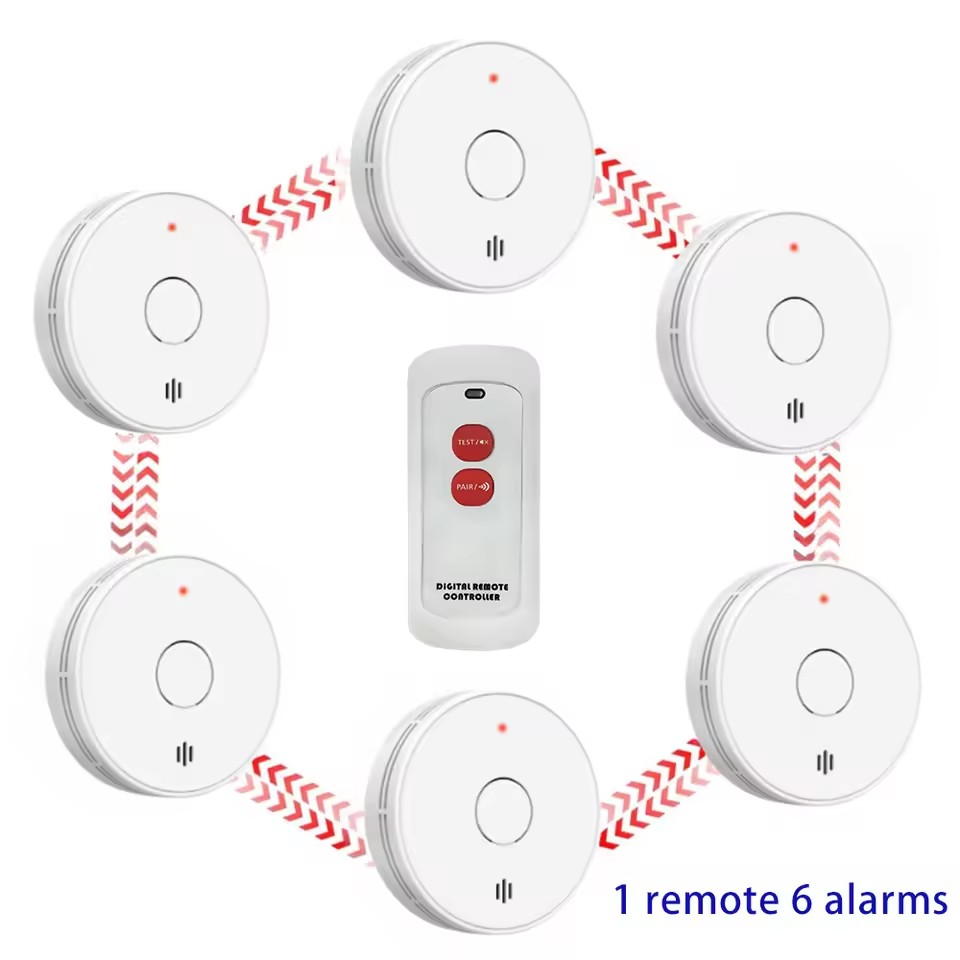 Detector de humo/control remot - Smoke Detector Interconnected reseña y precio