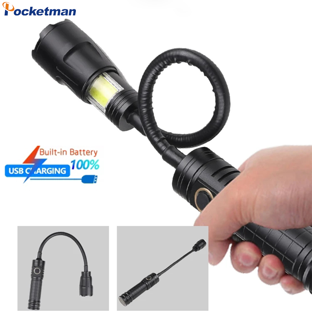 Linterna LED XHP50 recargable  - Power Outage Light reseña y precio