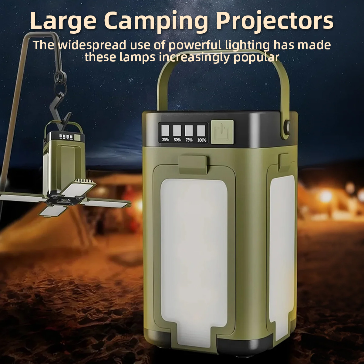 Linterna de Camping Portátil c - Power Outage Light reseña y precio