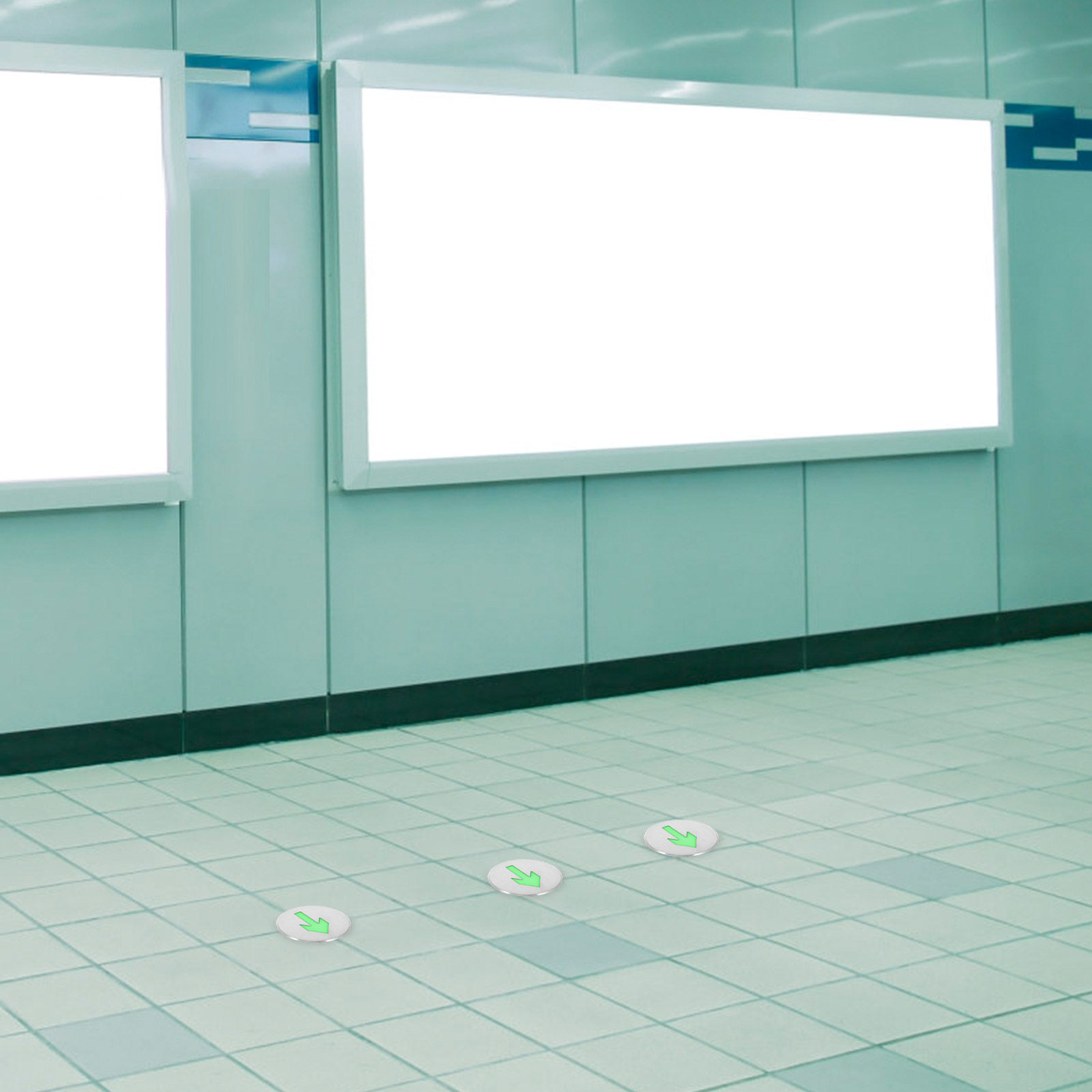 Señal de Seguridad de Piso con - Emergency Exit Sign reseña y precio